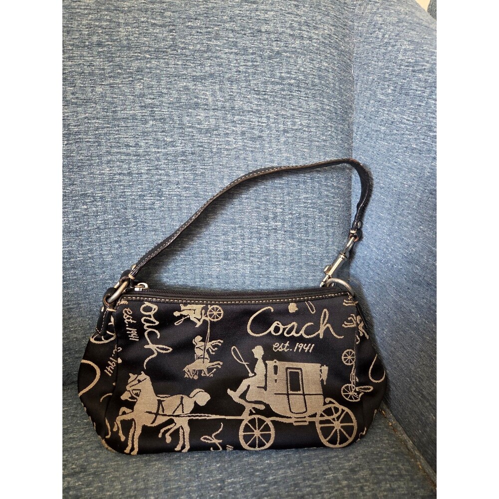 Coach Vintage Coach Horse & Carriage Soho Mini Hobo Bag